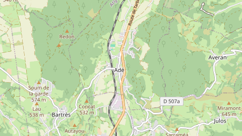 Carte de localisation de l'évènement