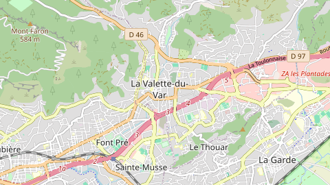 Carte de localisation de l'évènement