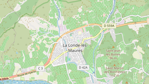 Carte de localisation de l'évènement