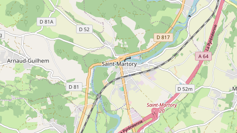 Carte de localisation de l'évènement