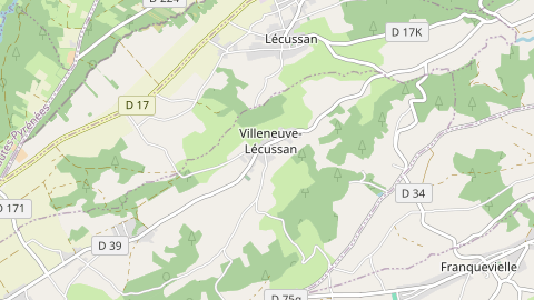 Carte de localisation de l'évènement