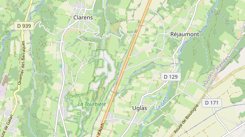 Carte de localisation de l'évènement