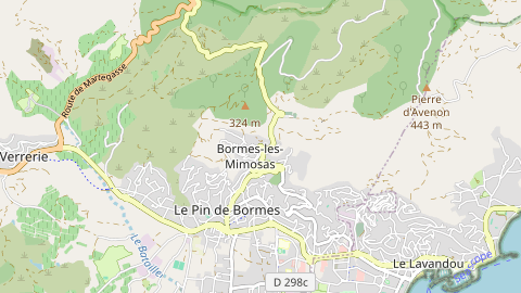Carte de localisation de l'évènement