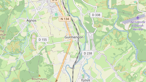 Carte de localisation de l'évènement