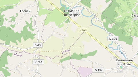 Carte de localisation de l'évènement