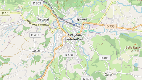 Carte de localisation de l'évènement