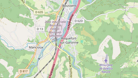 Carte de localisation de l'évènement