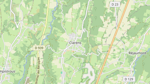 Carte de localisation de l'évènement