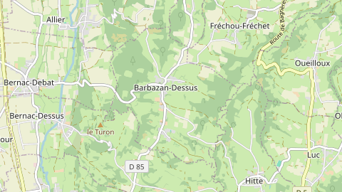 Carte de localisation de l'évènement