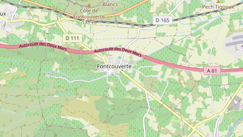 Carte de localisation de l'évènement