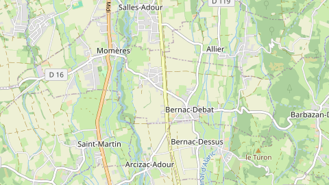 Carte de localisation de l'évènement