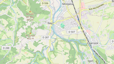 Carte de localisation de l'évènement