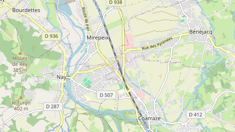 Carte de localisation de l'évènement