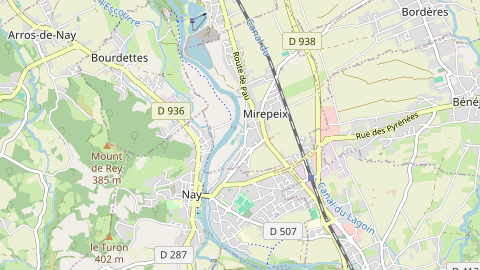 Carte de localisation de l'évènement