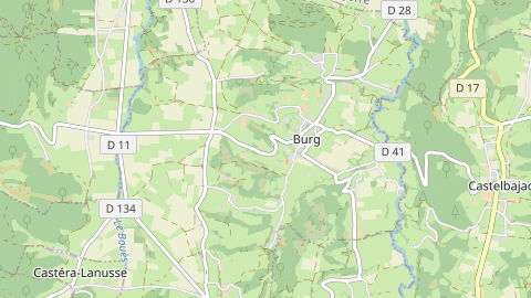 Carte de localisation de l'évènement