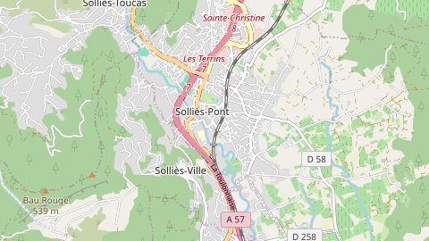 Carte de localisation de l'évènement