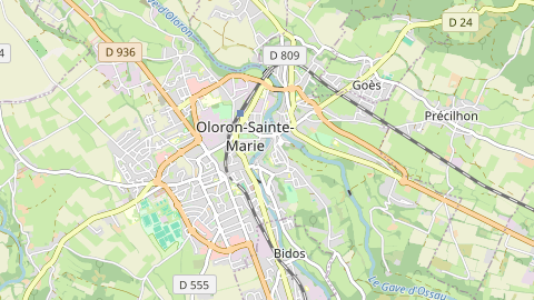 Carte de localisation de l'évènement