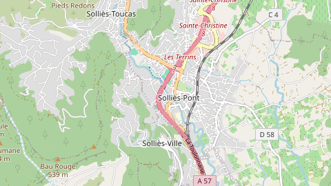 Carte de localisation de l'évènement