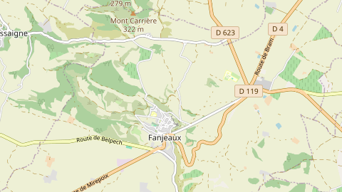 Carte de localisation de l'évènement