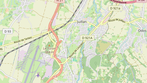 Carte de localisation de l'évènement