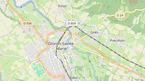 Carte de localisation de l'évènement