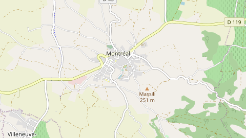 Carte de localisation de l'évènement