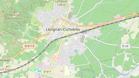 Carte de localisation de l'évènement
