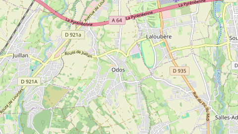 Carte de localisation de l'évènement