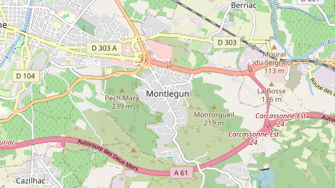 Carte de localisation de l'évènement