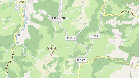 Carte de localisation de l'évènement