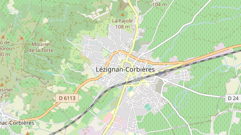 Carte de localisation de l'évènement