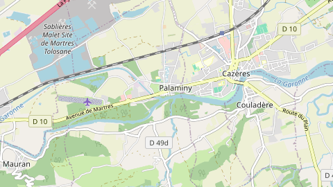 Carte de localisation de l'évènement