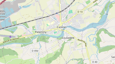 Carte de localisation de l'évènement