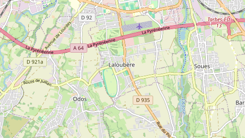Carte de localisation de l'évènement