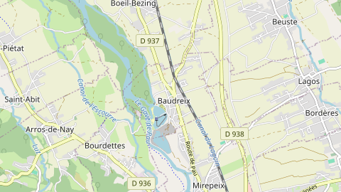 Carte de localisation de l'évènement