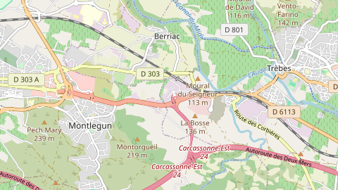 Carte de localisation de l'évènement