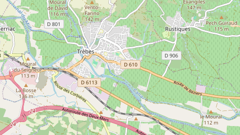Carte de localisation de l'évènement