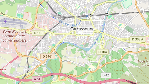 Carte de localisation de l'évènement