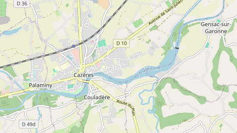 Carte de localisation de l'évènement