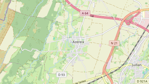 Carte de localisation de l'évènement