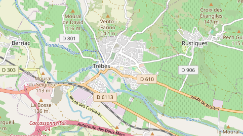 Carte de localisation de l'évènement