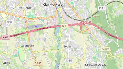 Carte de localisation de l'évènement