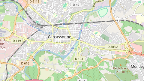 Carte de localisation de l'évènement