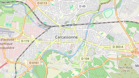 Carte de localisation de l'évènement