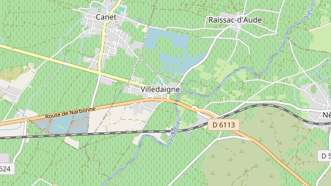 Carte de localisation de l'évènement