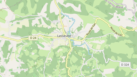 Carte de localisation de l'évènement