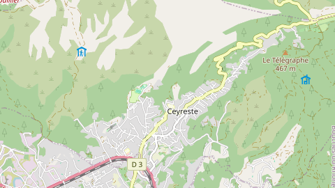 Carte de localisation de l'évènement