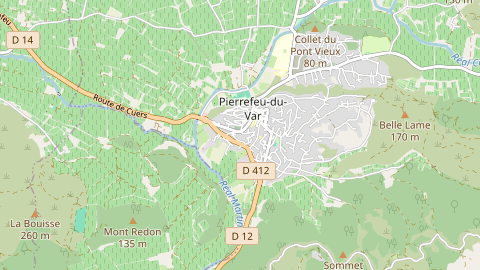Carte de localisation de l'évènement