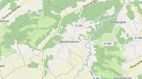 Carte de localisation de l'évènement