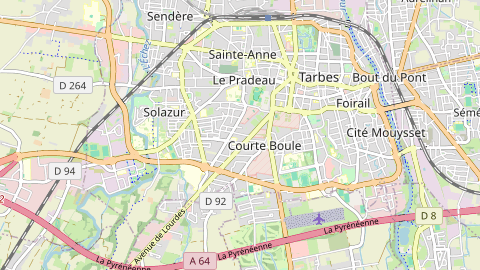 Carte de localisation de l'évènement